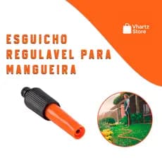 Esguicho Regulável Para Mangueira – 1/2" para Jardim, Antivazamento Bico de Mangueira Regulável