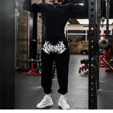 Calça Moletom Masculina Lançamento Moda Academia Treino Algodão Premium