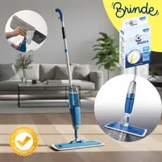 Mop Spray Multiuso Limpeza para Piso, Janela, Vidros mais Refil Microfibra Premium