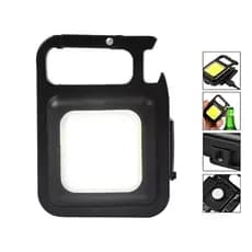 Mini Lanterna Com Led 4 Modos de Luz , abridor de garrafas, Chaveiro portatilLanterna Multifuncional Mini Glare Cob