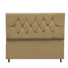 Cabeceira de Cama Todos os Tamanhos Varias Cores - Cabeceira Estofada Tecido Suede com Pés de Apoio