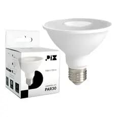 Lâmpada LED PAR30 2700K Branco Quente E27 Bivolt 700lm PIX