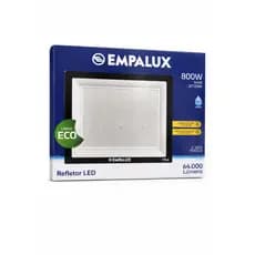 Refletor LED 800W Empalux Branco Frio 6500K IP66 Bivolt 64000lm