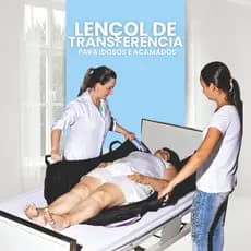 Lençol de Transferência com Alças para Movimentação de Acamados