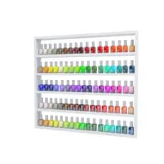 Expositor Para Esmaltes 5 Prateleiras Nail Design Profissional
