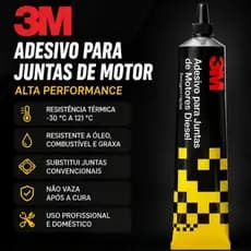 Cola para Junta de Motor Alta Temperatura | Substitui Junta | Vedação Profissional – Moto e Carro