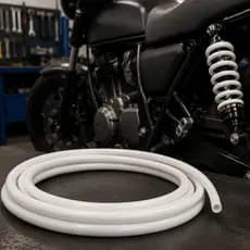 Mangueira Para Encapar Mola Branca PVC - 2 Metros