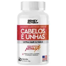 CABELOS E UNHAS MADE IN USA 60 CAP MULHERES ATIVAS SIDNEY OLIVEIRA