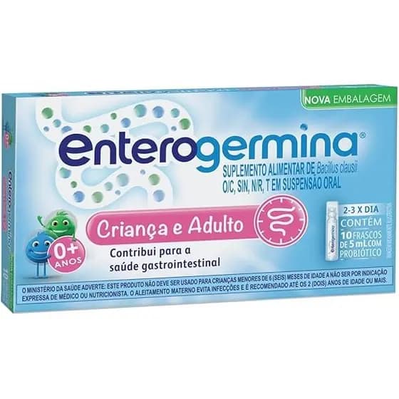 ENTEROGERMINA 5ML 10  FRASCO