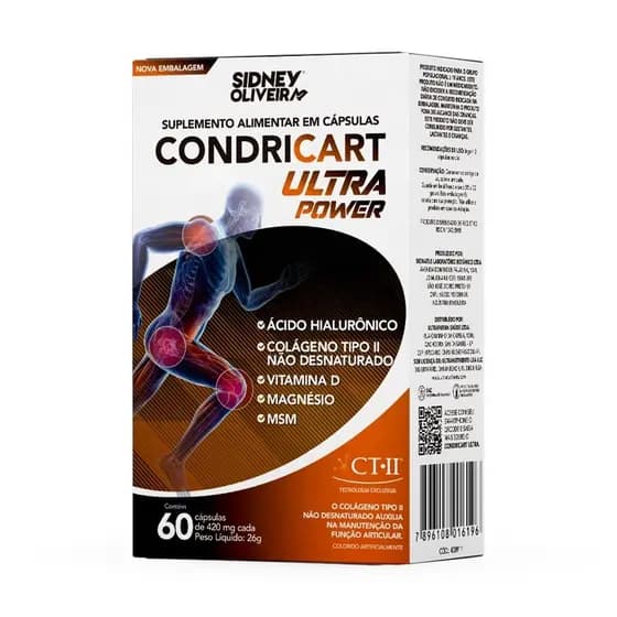 CONDRICART ULTRA POWER COLAGENO TIPO II C/60 CAPS