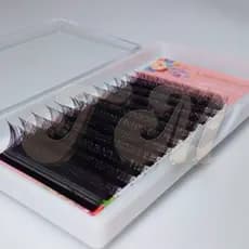 Cílios LashBeauty YY Mix 0.07D D-Curl 8–15 mm – Volume Brasileiro, Nylon Fosco | 1 Caixa - SQ3316