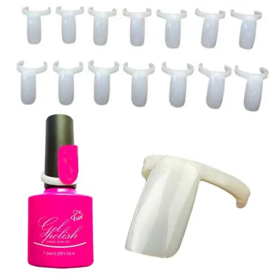 Anel Mostruário de Esmaltes 50 Unidades – Expositor de Cores para Manicure SQ2257