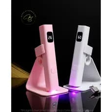 Lâmpada UV/LED Portátil c/ Suporte Unhas Recarregável via USB-C, Ideal para Nail Art - SQ7032