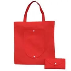 Sacola Ecológica Dobrável em TNT com Bolso – 32×40 cm, Transforma em Carteira | SQ5501B