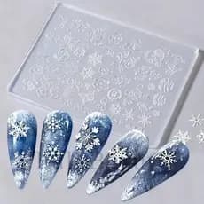 Placa Para Carimbo Artes Desenhos Prontos Nails Manicure Resina *ENVIO ALEATÓRIO* - SQ4363