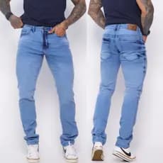Calça Jeans Masculina Tradicional Com Elastano Premium Com Lycra