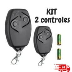 Kit 2 Unidades de Controle Remoto de Portão Rossi 433mhz MAIS VENDIDO - ENVIO RAPIDO