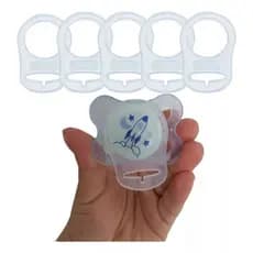Adaptador de chupeta sem alça MAM NUK LILLO UNIVERSAL de silicone macio para prendedor de chupeta