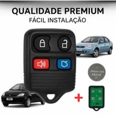 Controle Remoto Para Alarme Original Ford Ka Fiesta 4 Botões - ENVIO RÁPIDO