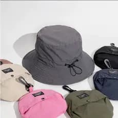 Chapéu Pescador Bucket Impermeável Unissex Sol Pesca Montanhismo Dobrável Portátil Proteção UV C-40