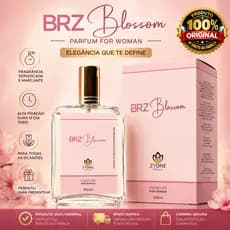 Perfume BRZ Blossom Zyone Cosméticos Feminino Parfum Antigo Vip Rose