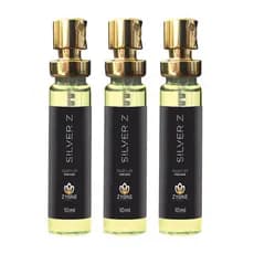 Perfume Silver Z Masculino Zyone Alta Fixação 25% de Essência Importada Parfum 10ml