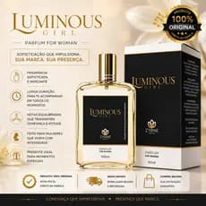 Luminous Girl Zyone Cosméticos Feminino Parfum 100ml Alta Fixação Essência Premium