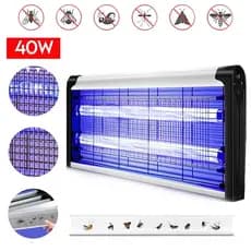 Mata Mosca Elétrico Armadilha Mosquito Pernilongo Dengue Lâmpada UV Mosquiteiro 110V/220V