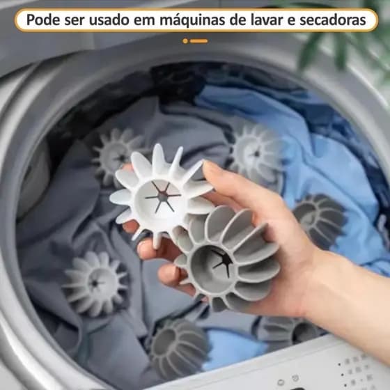 Kit Removedor de Pelos Mágico Reutilizável de Máquina de Lavar Bolas Lavanderia Ferramentas Limpeza