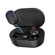 Fone de Ouvido Sem Fio 1Hora Aut114n Blurtooth 5.3 Preto