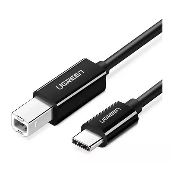 Ugreen Cabo Impressora Usb-C/B 2 Metro + Case Acessórios