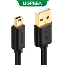 UGREEN Cabo Usb A 2.0 para Mini Usb 1.5Metros Preto