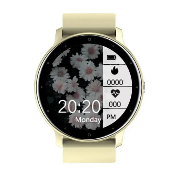Smartwatch Zwear Zl02d Bt 4.0 Android Ios Tela 1.3 pol. Gold