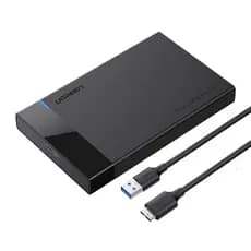 Case Gaveta Ugreen Usb 3.0 para  Hd Externo 2.5 pol. Preto