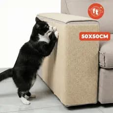 Arranhador Para Gatos Auto-Adesivo Carpete Proteçao Para Sofa - Tapete arranhador para gatos 50x50cm