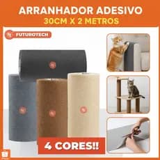 Arranhador para Gatos Protetor de Sofá para Gatos Carpete Adesivo Gato Tapete Arranhador 30x200cm