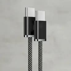 Cabo Original Hrebos Usb-c 1,5m Turbo 60w Trançado em Nylon Turbo