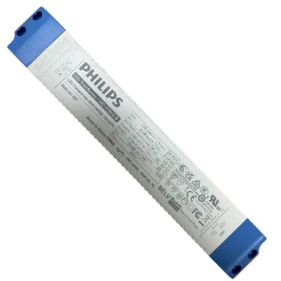 Fonte Driver Philips Fita Led 24VDC Transformer 60W Bivolt