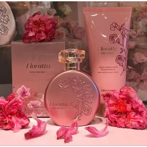 Floratta Rose Buquet, Passione,BLUE, Cerejeira, My Blue ,Red Gold, flores Secrets,Desodorante Colônia 75ml