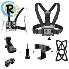 Suporte Peitoral Cinturão Premium Para Celular Câmera Gopro