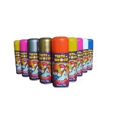 Tinta Temporária Para Cabelo Carnaval Penteado