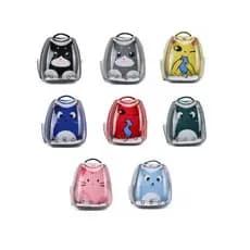 Mochila pet com visão panorâmica