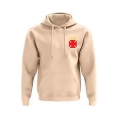 Moletom Blusa de Frio Casaco Sueter Feminino Masculino Unissex Flanelado Preto Bege Vasco RJ