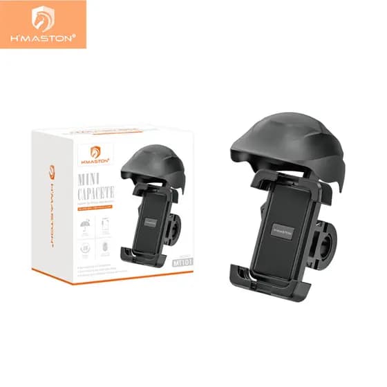 H'maston MT101 Suporte Para Celular Moto 360 Graus À Prova De Chuva E Sol uma capa protetora