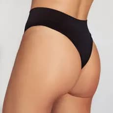 Kit 5 Calcinhas Cós Alto Micromodal Feminina Alta Qualidade