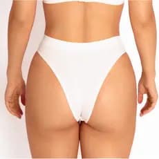 Kit 3 Calcinhas Cós Alto Micromodal Feminina Alta Qualidade NÃO FIO