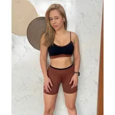 Conjunto Academia Short e Top Zero Transparência Virginia