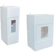 Quadro De Sobrepor para Disjuntor Steck - 2 ou 4 Disjuntores DIN