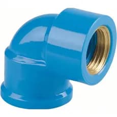 Conexões de Água de 3/4 Roscáveis - 3/4 25mm AZUL Cotovelo Curva 90° - Cotovelo BRANCO - Luva - Tee