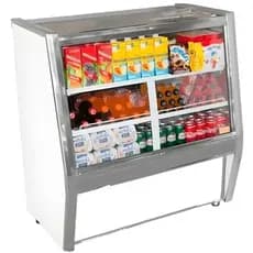 Balcão Pop Refrigerado 1,00m Expositor Para Bebidas Placa Fria Refrirangel